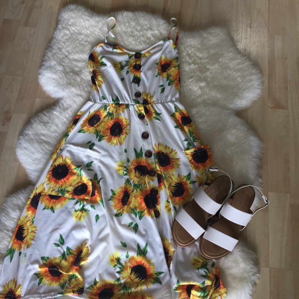 Sunflower Midi Venidress